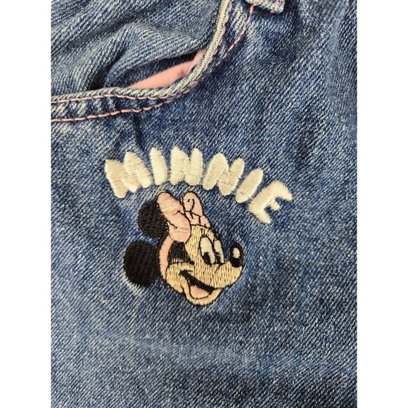 Vintage Disney Minnie Mouse Kids Size 3 Jeans Stretchy Waist Denim Mouse Gear - Picture 5 of 13